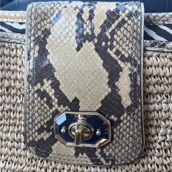 Coach Hampton Large tote straw bag - Picture 5 of 5